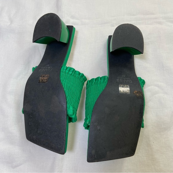 GANNI SMOCK KITTEN MULES - Picture 6 of 10